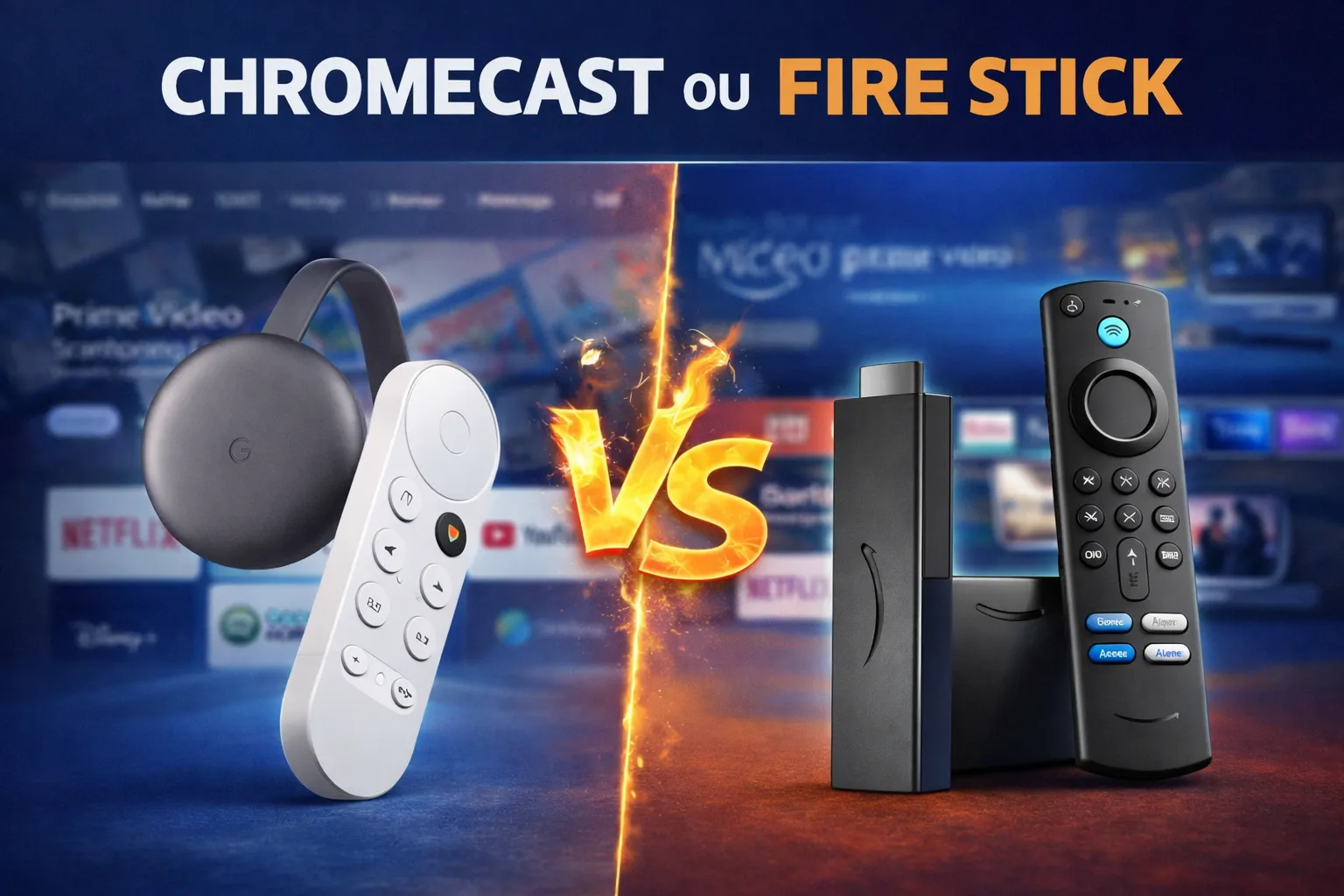 Chromecast ou Fire Stick : Quel est le meilleur pour les Canadiens ?