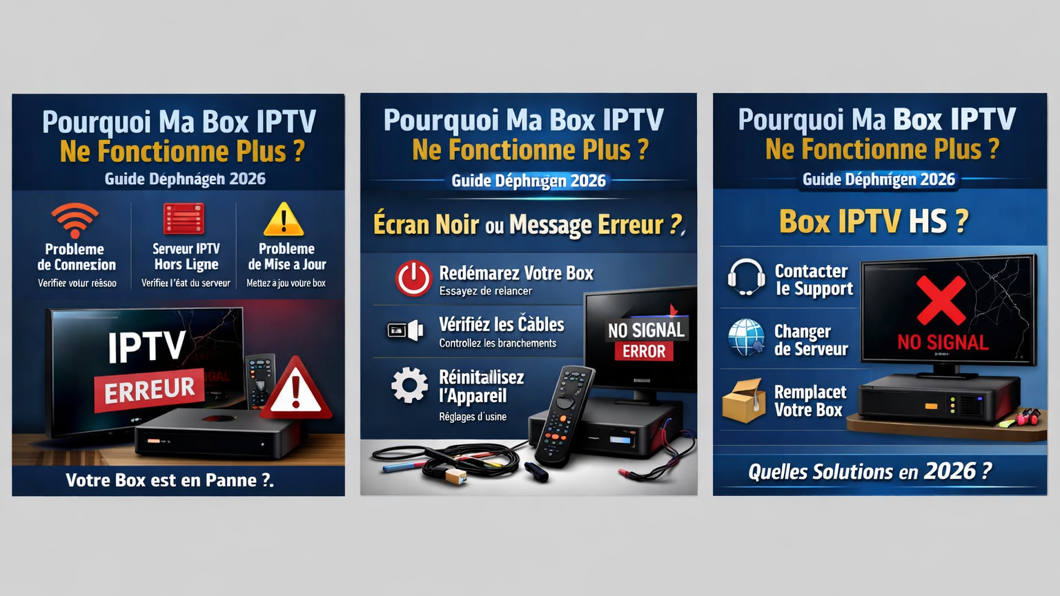 Pourquoi Ma Box IPTV Ne Fonctionne Plus ? Guide Dépannage 2026