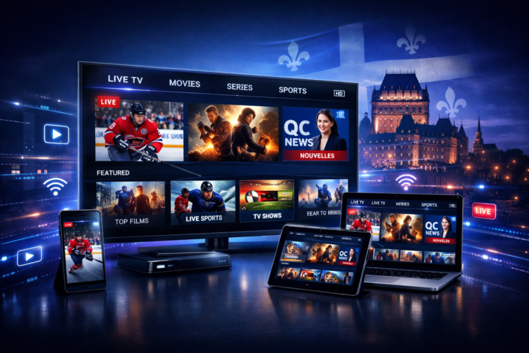 Acheter plan IPTV Quebec HD
