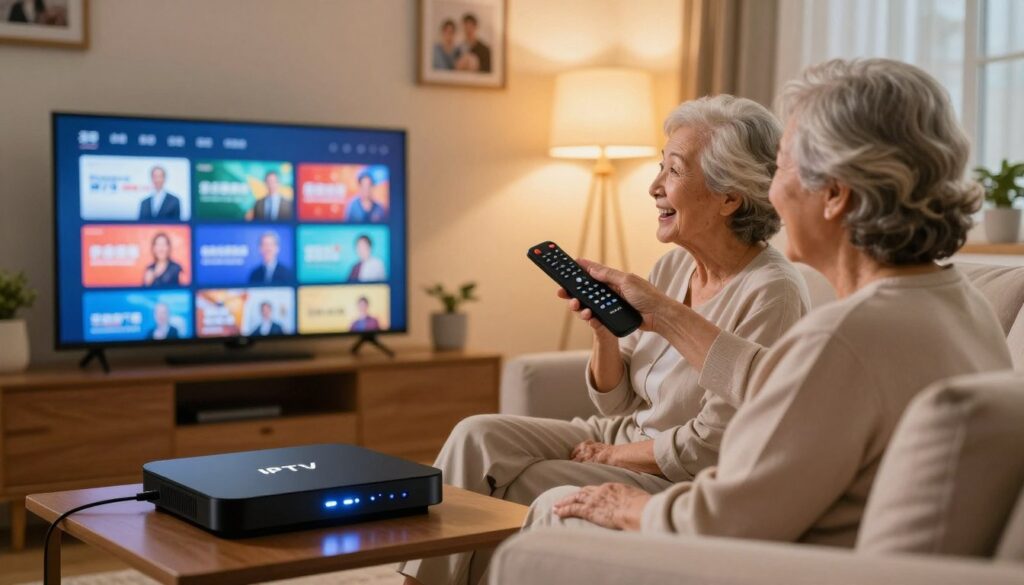 IPTV pour personnes âgées